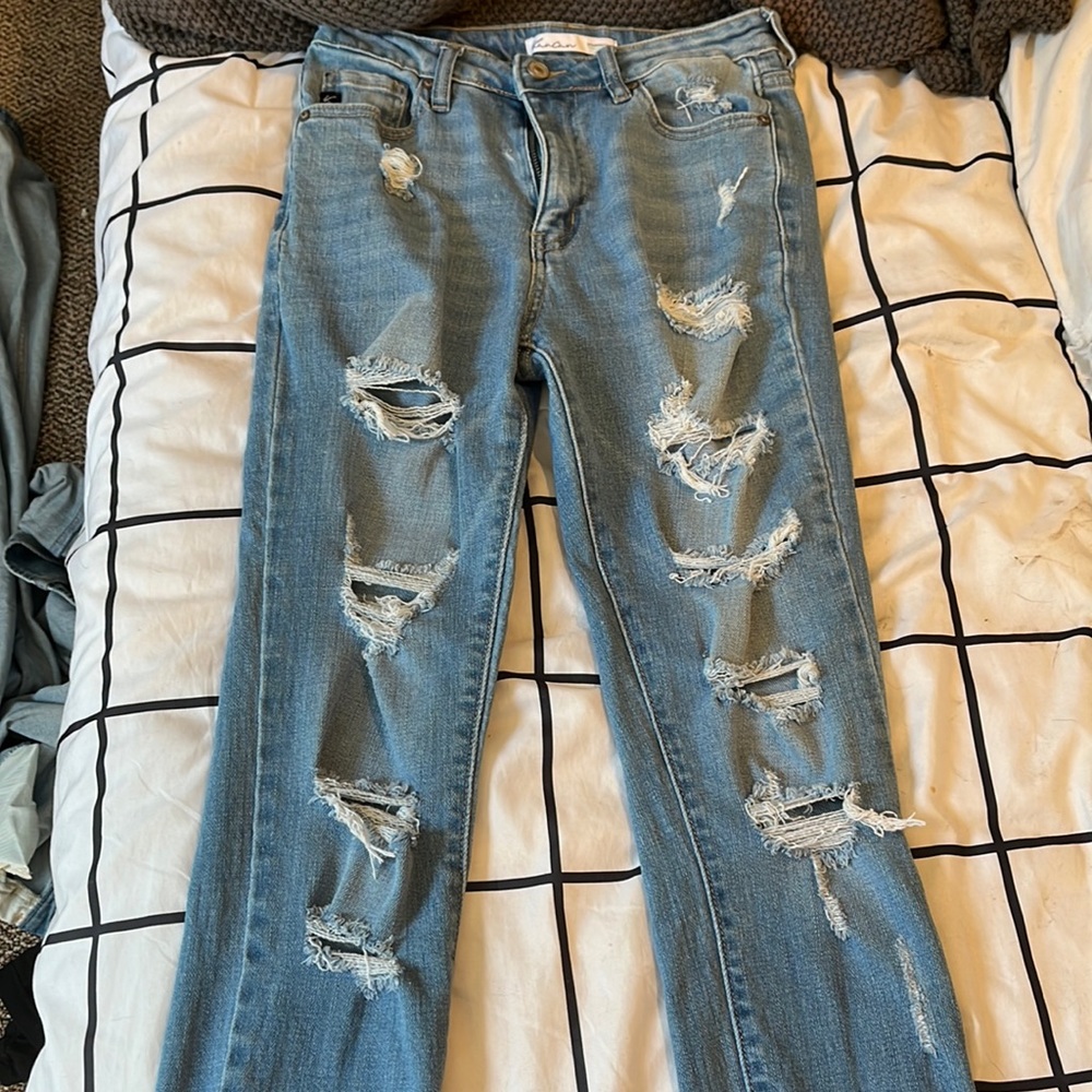 Maurice’s ripped jeans